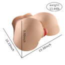Anne 13.44LB Lightweight Ass Torso Hip Masturbator Sex Toy