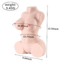 Eva 9.45LB Portable Lifelike Mini Torso For Male Masturbation
