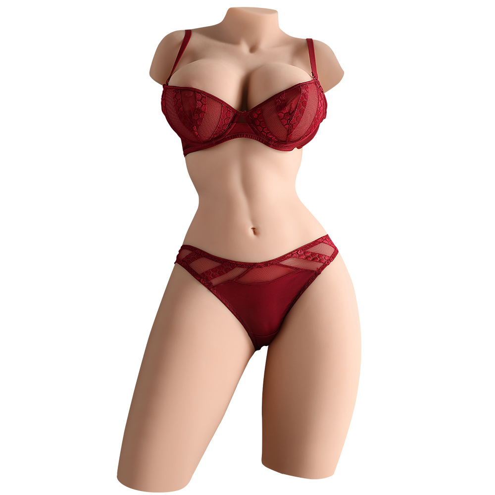 Rebecca 57.32LB Hot Girl Torso Hourglass Slim Figure Sex Doll