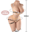 Nana 18.29LB Sexy Hourglass Figure Torso Mini Sex Doll