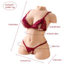 Gigi 16.97LB Electric Hands-Free Sex Torso Masturbation