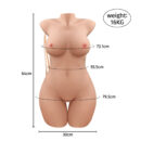 Hannah 35LB Electric Sex Doll Automatic Torso Male Masturbator