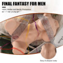 Teri 15.43LB Female Half Body Torso Sex Doll Lifelike Pussy