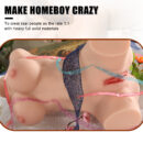 Teri 15.43LB Female Half Body Torso Sex Doll Lifelike Pussy