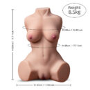 Heidi 18.74LB Innocent Girls Torso Electric Sex Doll
