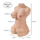 Wendy 13.23LB 3 in 1 Electric Love Torso TPR Adult Sex Doll