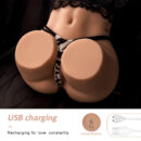 Odette 13.23LB Realistic Electric Hip Sex Torso Virgin Channel