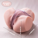 Keira 4.4LB Realistic Buttocks Torso Sex Doll With Vibrating