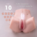 Keira 4.4LB Realistic Buttocks Torso Sex Doll With Vibrating