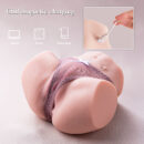 Keira 4.4LB Realistic Buttocks Torso Sex Doll With Vibrating