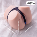 Yvonne 7.9LB Female Hip Sex Torso With Vibrating Rechargeable