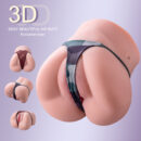 Zooey 5.73LB Portable Pocket Pussy Sex Torso With Vibrating